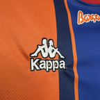 Barcelona 1997/98 Retro Orange & Blue Away Jersey