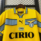 Lazio 1998/99 Retro Yellow Away Jersey