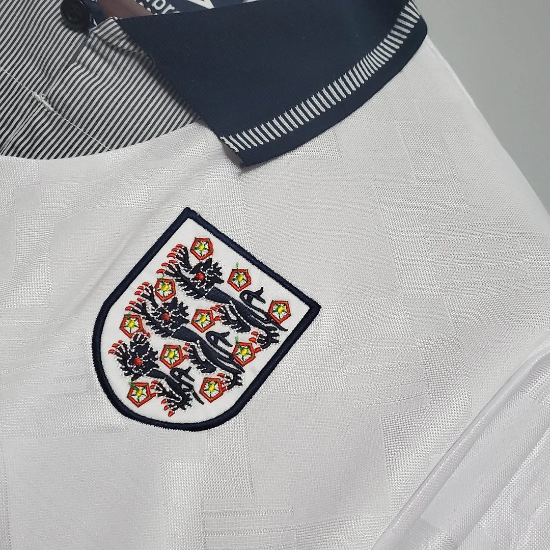 England 1990 Retro Home Jersey