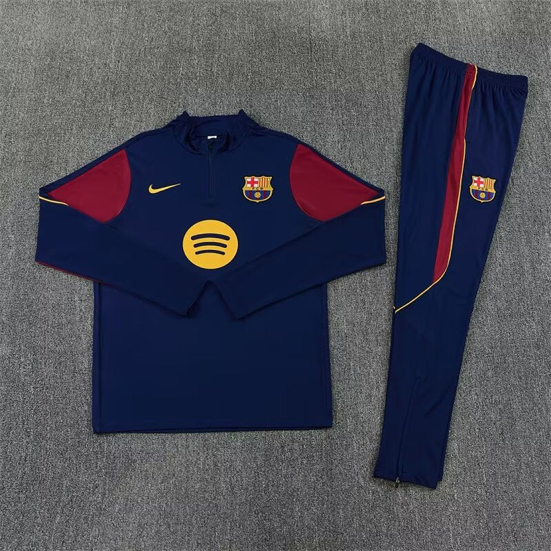 Barcelona Dark Blue Tracksuit 2026/27