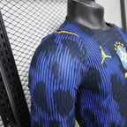 Brazil World Cup 2026 Away Long Sleeve Jersey Player Version