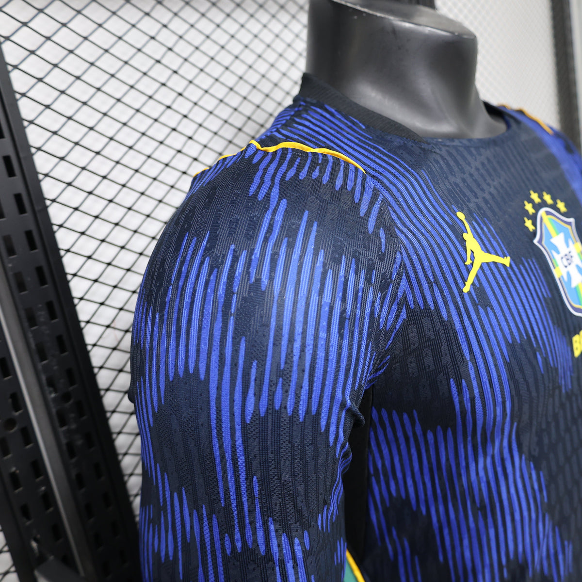 Brazil World Cup 2026 Away Long Sleeve Jersey Player Version