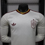 Spain World Cup 2026 Away Long Sleeve Jersey Player Version