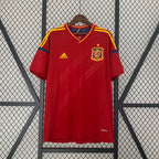 Spain 2012 Retro Home Jersey