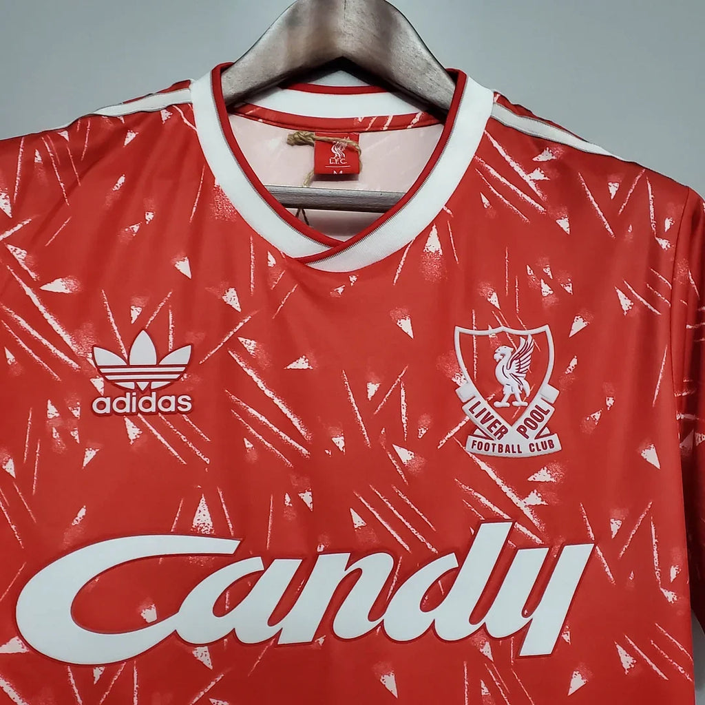 Liverpool 1989/91 Retro Home Jersey