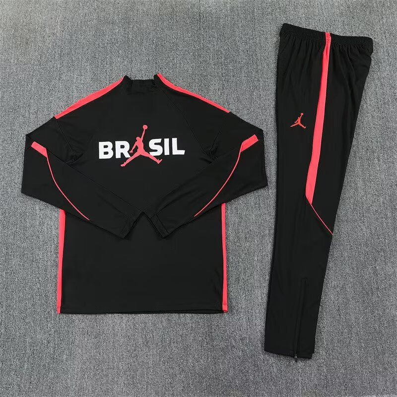 Brazil Black & Red Tracksuit 2026/27