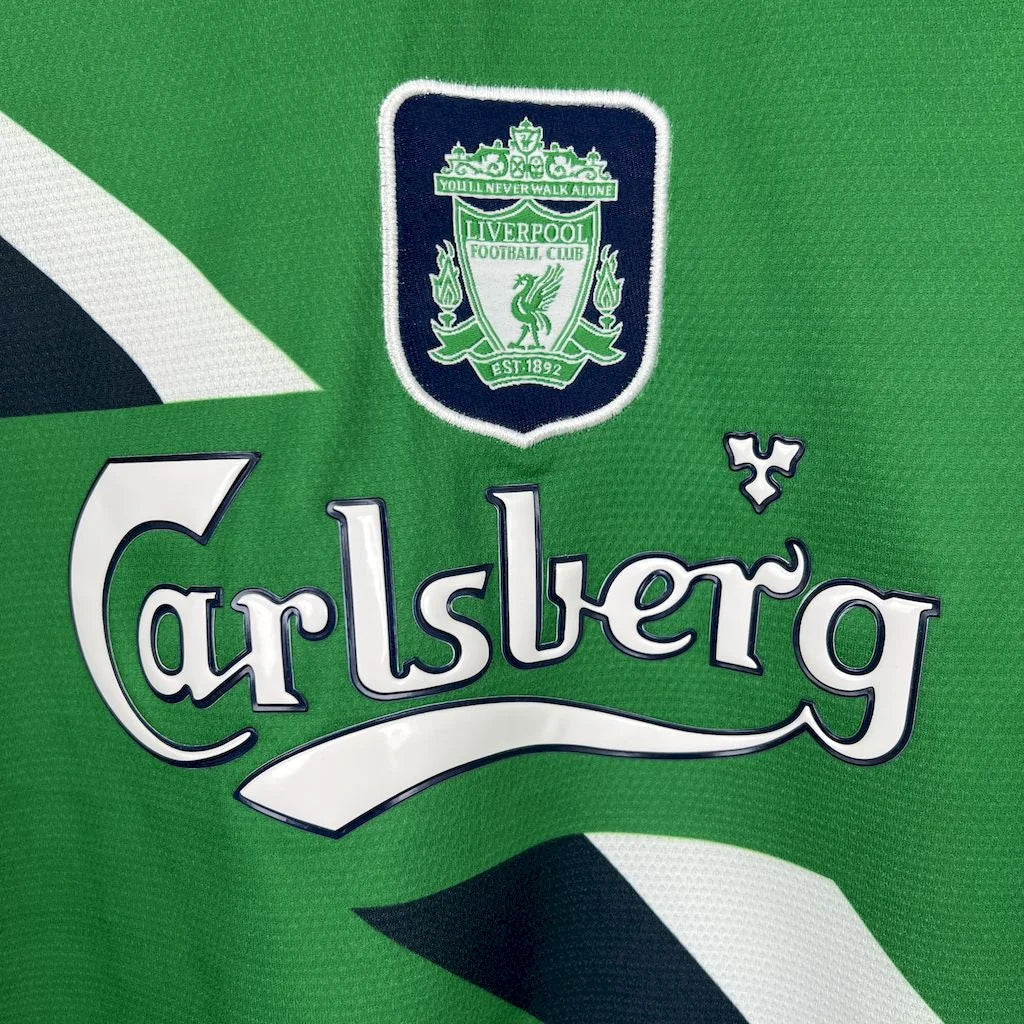 Liverpool 1999/00 Retro Green Away Jersey
