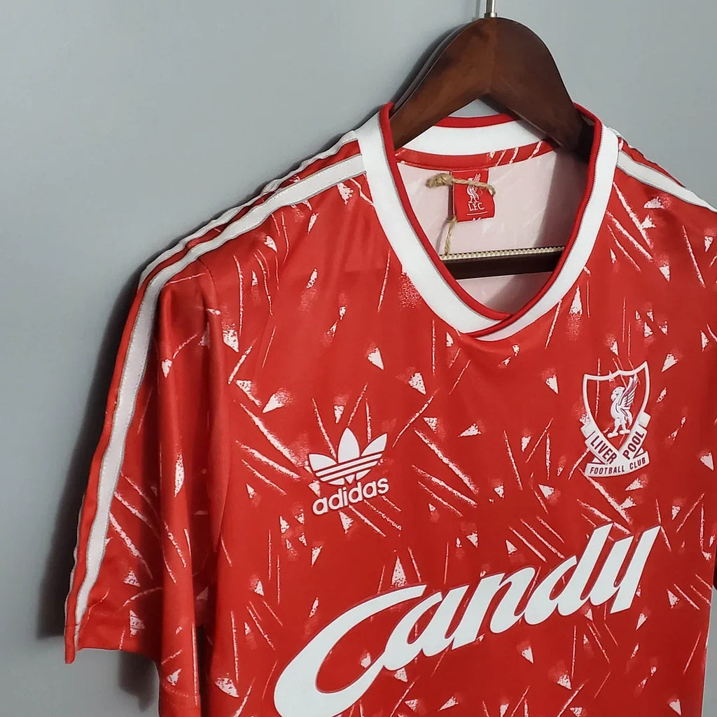 Liverpool 1989/91 Retro Home Jersey