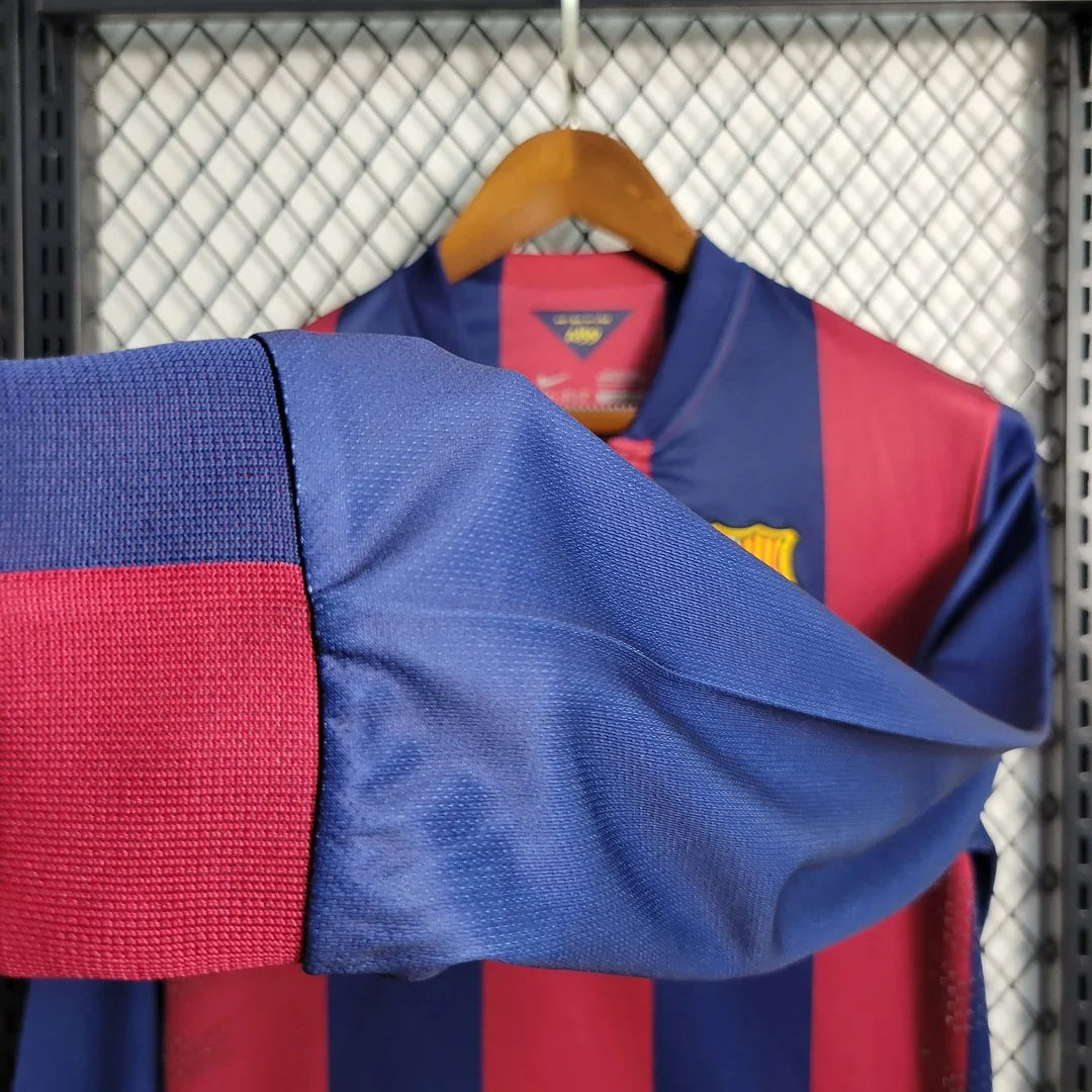 Barcelona 2014/15 Retro Home Long Sleeve Jersey