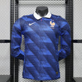 France World Cup 2026 Home Long Sleeve Jersey Player Version
