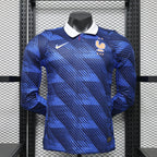 France World Cup 2026 Home Long Sleeve Jersey Player Version
