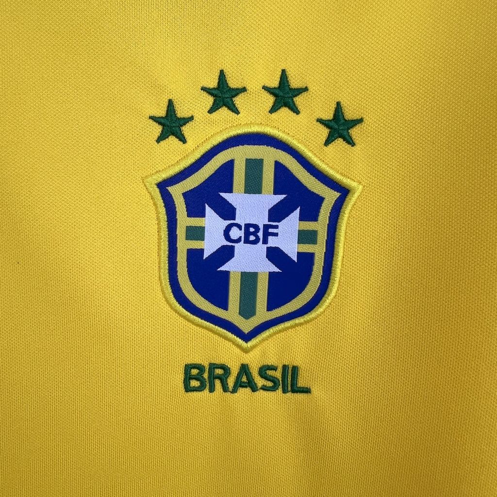 Brazil 1997 Retro Home Jersey