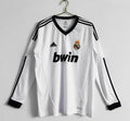 Real Madrid 2012/13 Retro Home Long Sleeve Jersey