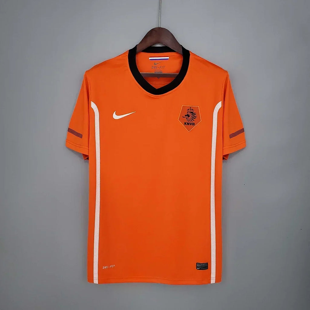 Netherlands 2010 Retro Home Jersey