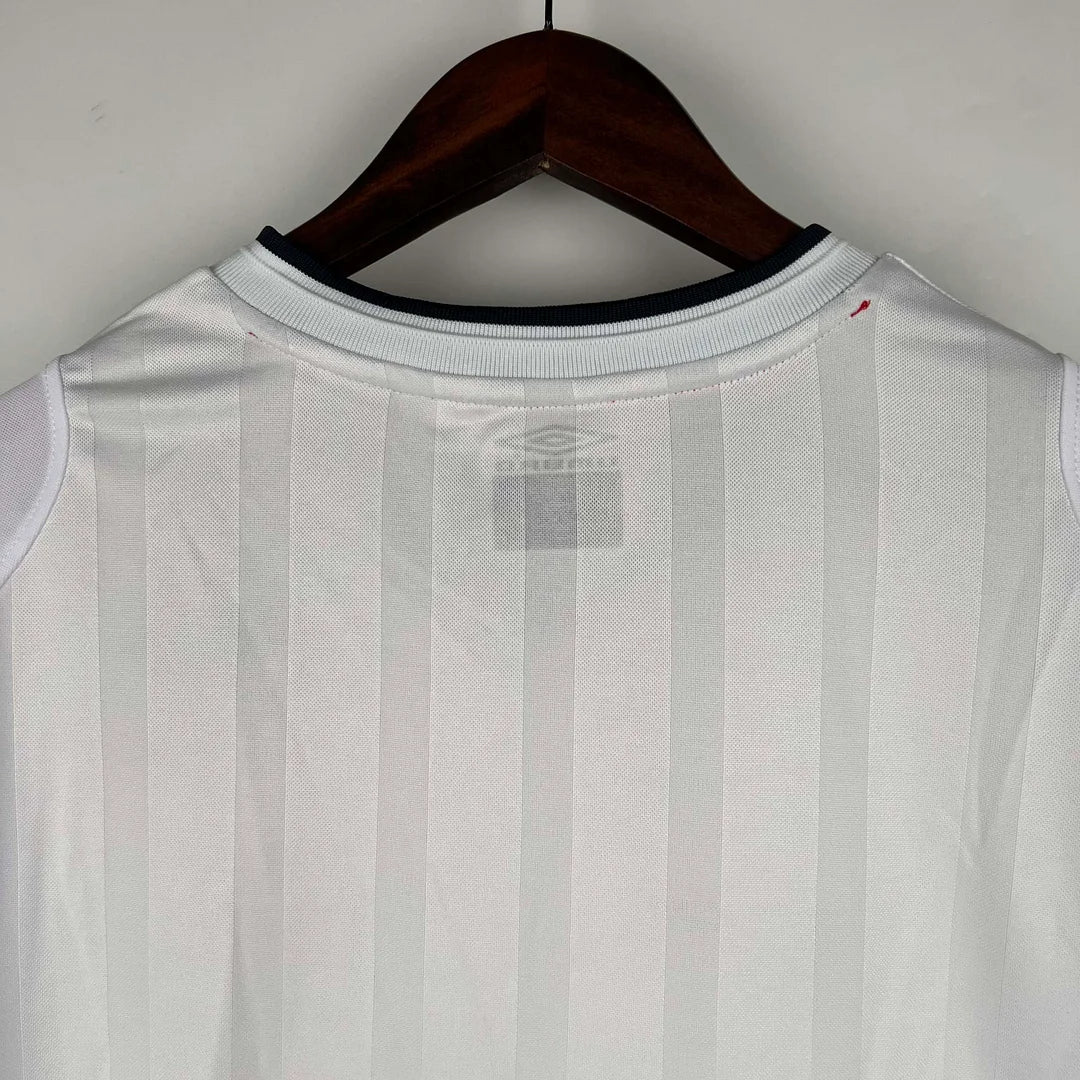 England 2002 Retro Home Long Sleeve Jersey