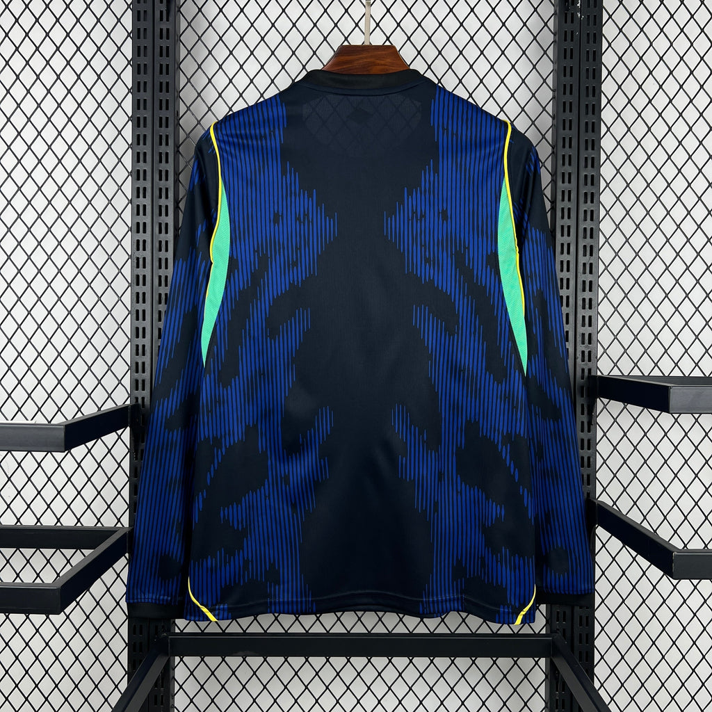 Brazil World Cup 2026 Away Long Sleeve Jersey Fan Version