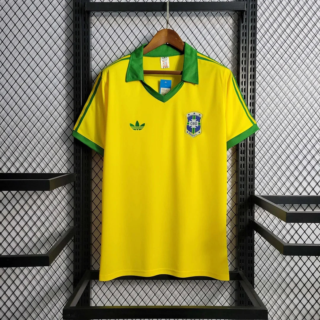 Brazil 1979 Retro Home Jersey
