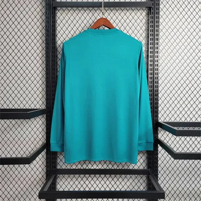 Real Madrid 2017/18 Retro Third Long Sleeve Jersey