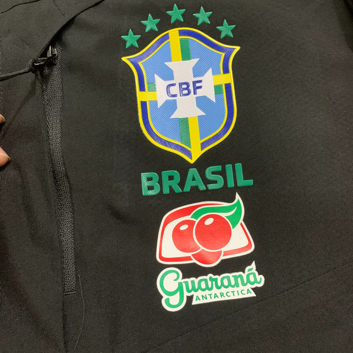 Brazil Windbreaker Jacket (Black)