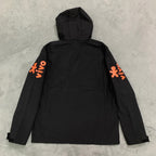 Brazil Windbreaker Jacket (Black)