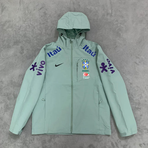 Brazil Windbreaker Jacket (Mintgreen)