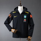Brazil Windbreaker Jacket (Black)