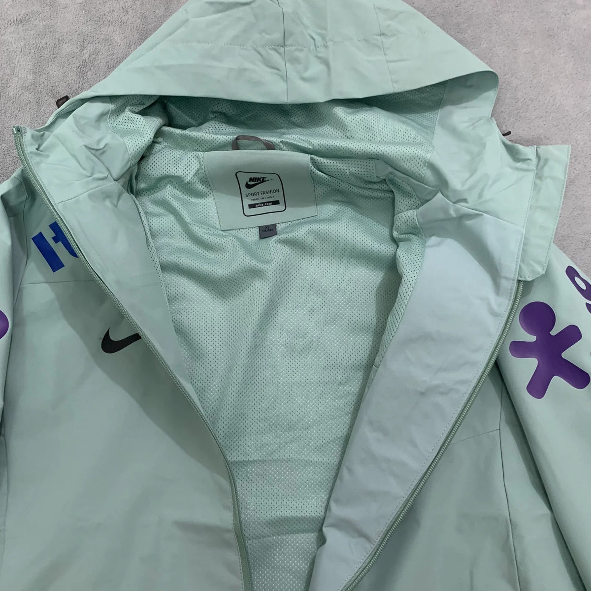 Brazil Windbreaker Jacket (Mintgreen)