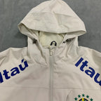 Brazil Windbreaker Jacket (White)